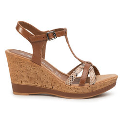 

Босоніжки Tamaris 1-28347-24 Cognac/Snake 393, Коричневий