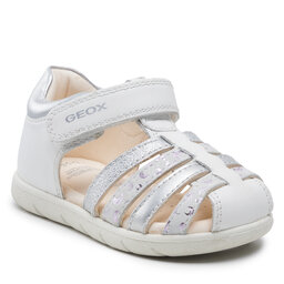 Geox Sandale Geox B S.Alul G. B B251YB 085NF C1007 M White/Silver