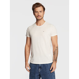 Tommy Jeans Tommy Jeans T-Shirt Jaspe DM0DM09586 Weiß Slim Fit
