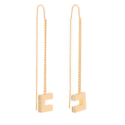 Elisabetta Franchi Ohrringe Elisabetta Franchi OR-33A-66E2-V240 Goldfarben