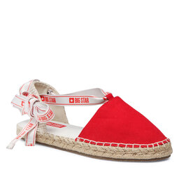 Big Star Shoes Espadrilky Big Star Shoes JJ274860 Red