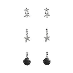Pieces Pendientes Pieces Byra 17135483 Silver Colour 4147173