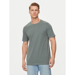 4F 4F T-Shirt 4FWSS24TTSHM1283 Πράσινο Regular Fit