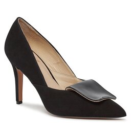 Baldowski Stilettos Baldowski D04432-1512-001 Zamsz Czarny/Lakier Czarny