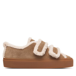 Inuikii Sneakers Inuikii Shearling Low Velcro 1001.001.0231 Beige