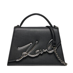KARL LAGERFELD Дамска чанта KARL LAGERFELD 240W3003 Black/Nickel
