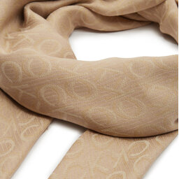 

Хустка Calvin Klein Monogram K60K608779 Silver Mink PFA, Бежевий