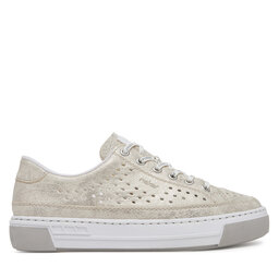Rieker Sneakersy Rieker L8849-60 Zlatá