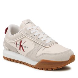 Calvin Klein Jeans Sneakers Calvin Klein Jeans Toothy Runner Irregular Lines W YW0YW00934 Ancient White/Eggshell 0K9