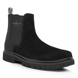 Calvin Klein Jeans Chelsea Calvin Klein Jeans Eva Mid Chelsea Boot Suede YM0YM00764 Black/Stormfront 00T