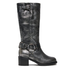 Bronx Kozaki Bronx High boots 14291-M Czarny