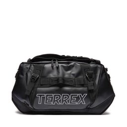 adidas Geantă adidas Terrex Rain.Rdy Expedition Duffel Bag S - 50 L IN8327 Black/Black/White