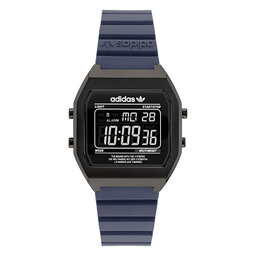adidas Originals Zegarek adidas Originals Street Digital Two AOST22077 Granatowy