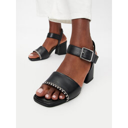 Clarks Босоніжки Clarks Siara65 Buckle 26176341 Чорний