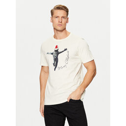 Blend Blend T-Shirt 20717591 Εκρού Regular Fit