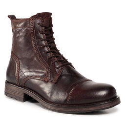 Jack&Jones Kozačky Jack&Jones Jfwrussel 12161822 Brown Stone 19