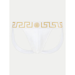 Versace Versace Jockstrap alsónadrág AUU01017 1A10011 Fehér