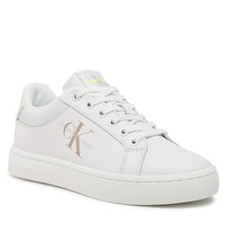Calvin Klein Jeans Sneakers Calvin Klein Jeans Classic Cupsole Fluo Contrast Wn YW0YW00912 White/Ancient White 0LA