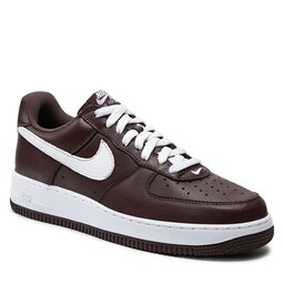 Nike Topánky Nike Air Fore 1 Low Retro Qs FD7039 200 Chocolate/White