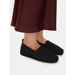 Calvin Klein Espadrilles Calvin Klein Oblique Espadrille Canvas HW0HW02931 Schwarz
