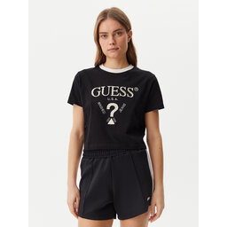 Guess Guess T-Shirt V5GI18 I3Z14 Μαύρο Regular Fit