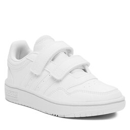 adidas Topánky adidas Hoops Lifestyle Basketball Hook-and-Loop GW0436 White
