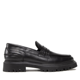 

Туфлі Les Deux Tatum Leather Loafer LDM810009 Black 100100, Чорний