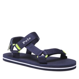 Polo Ralph Lauren Basutės Polo Ralph Lauren New Haven RF104056 Navy Webbing/Citron w/ White PP