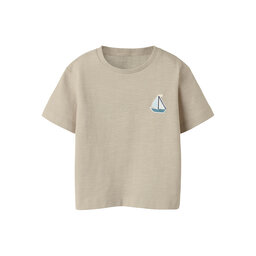 NAME IT NAME IT Camiseta Fredery 13238143 Beis Regular Fit