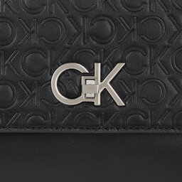 

Сумка Calvin Klein Re-Lock Ew Conv Crossbody-Emb K60K611533 Ck Black BAX, Чорний
