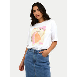 Kaffe Kaffe T-Shirt Mira 10508592 Weiß Regular Fit