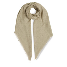 Calvin Klein Chusta Calvin Klein Monogram Jacquard Scarf K60K608779 Zielony
