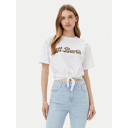 Silvian Heach Silvian Heach T-Shirt Knippi GPP25190TS Λευκό Regular Fit