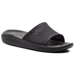 Crocs Чехли Crocs Literide Slide 205183 Black/Slate Grey