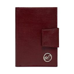 Semi Line Cartera grande para hombre Semi Line P8261-2 Guinda/burdeos