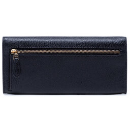 

Великий жіночий гаманець Coach Crl Lth Wyn Sft Wlt C2326 Li/Black, Чорний