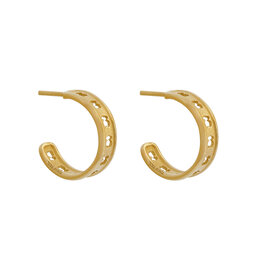 TOUS Ohrringe TOUS Bear Row 1003734600 Goldfarben