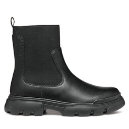 Geox Cizme Geox J Junette Girl J46HVC 0BCNH C9999 S Negru