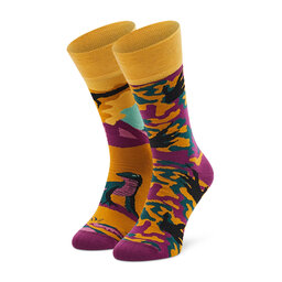 Todo Socks Șosete Înalte Unisex Todo Socks Dinozaur New Multicolor