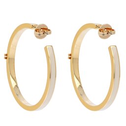 

Сережки Tory Burch 157204 Tory Gold/New Ivory 700, Золотий