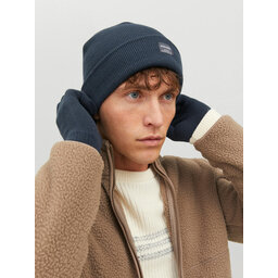

Набір шапка і рукавички Jack&Jones 12168383 Navy Blazer 4087887, Cиній
