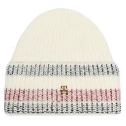 Tommy Hilfiger Mütze Tommy Hilfiger Th Varsity Ski AW0AW16636 Écru