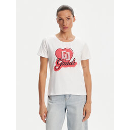 Gaudi Gaudi T-Shirt 511BD64037 Weiß Regular Fit