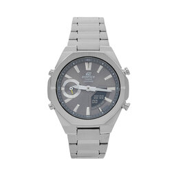 Casio Zegarek Casio Edefice ECB-S10D-8AEF Srebrny