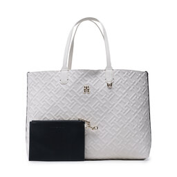 Tommy Hilfiger Τσάντα Tommy Hilfiger Iconic Tommy Tote Mono AW0AW14768 AC0