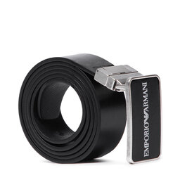 

Чоловічий ремінь Emporio Armani Y4S473 Y082G 88001 Black/Black, Чорний