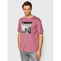 Jack&Jones Marškinėliai Jack&Jones Distorbia 12198054 Bordeaux