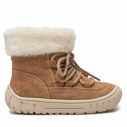 Geox Kozačky Geox B Omar Girl Wpf B462LA 00022 C6627 M Hnědá
