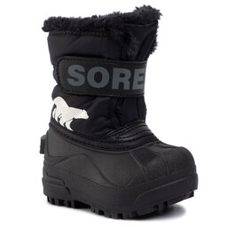 Sorel Cizme de zăpadă Sorel Toddler Snow Commander NV1960 Black/Charcoal 010
