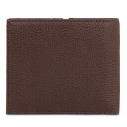 

Чоловічий гаманець Tommy Hilfiger Th Corp Leather Flap And Coin AM0AM11598 Coffee Bean GB6, Коричневий
